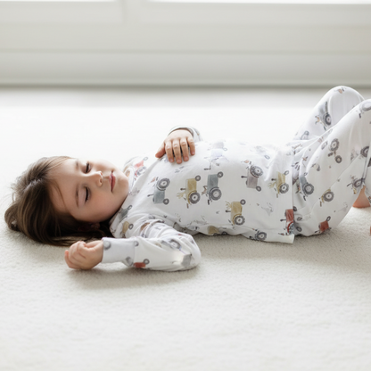Bamboo Pajamas - Kids - Tractors