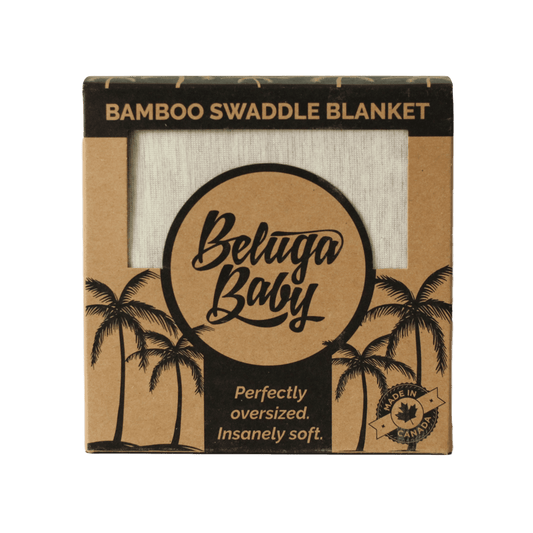 Beluga Perfect Bamboo Swaddle – Rachel Light Grey