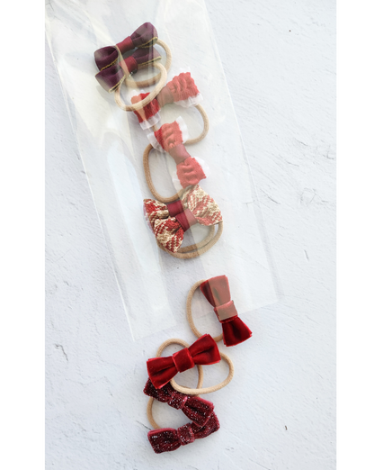 Élastiques à couettes de Noël