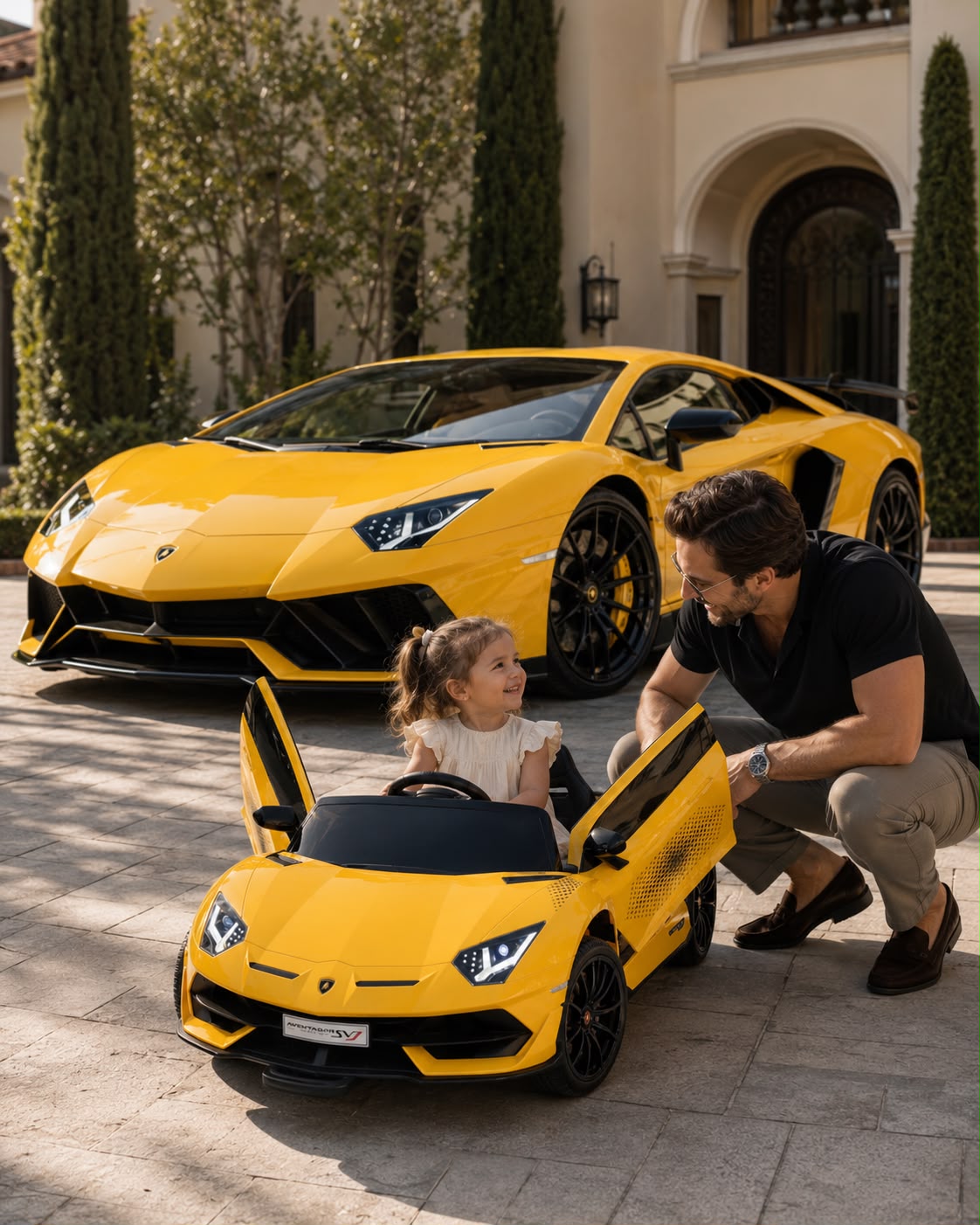 Lamborghini Aventador SVJ 24V XL 2 places pour enfants avec télécommande 2026
