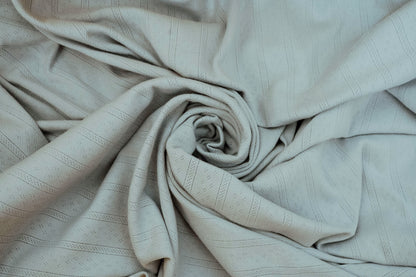 Lange en pointelle - Bleu pastel