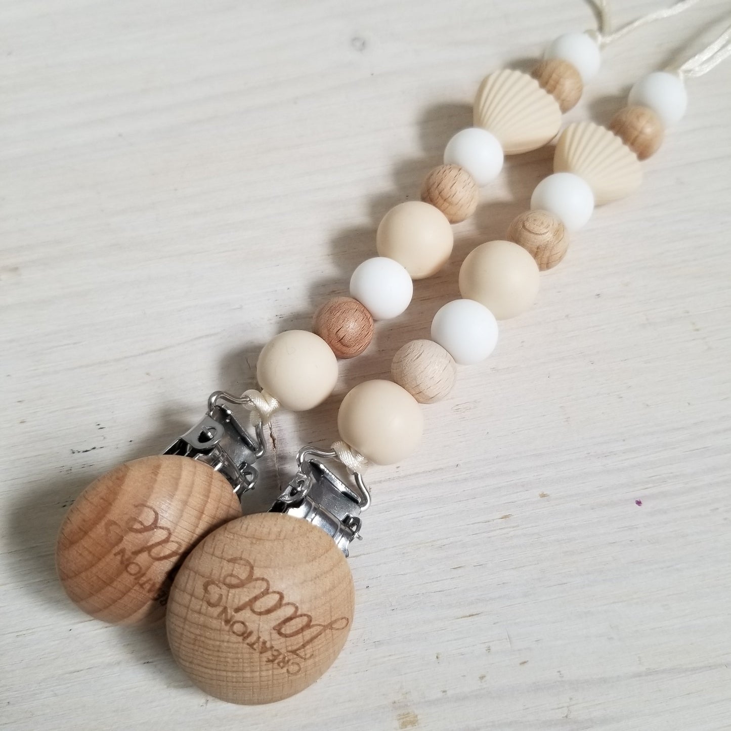 Attache-suce Bois - Coquillage