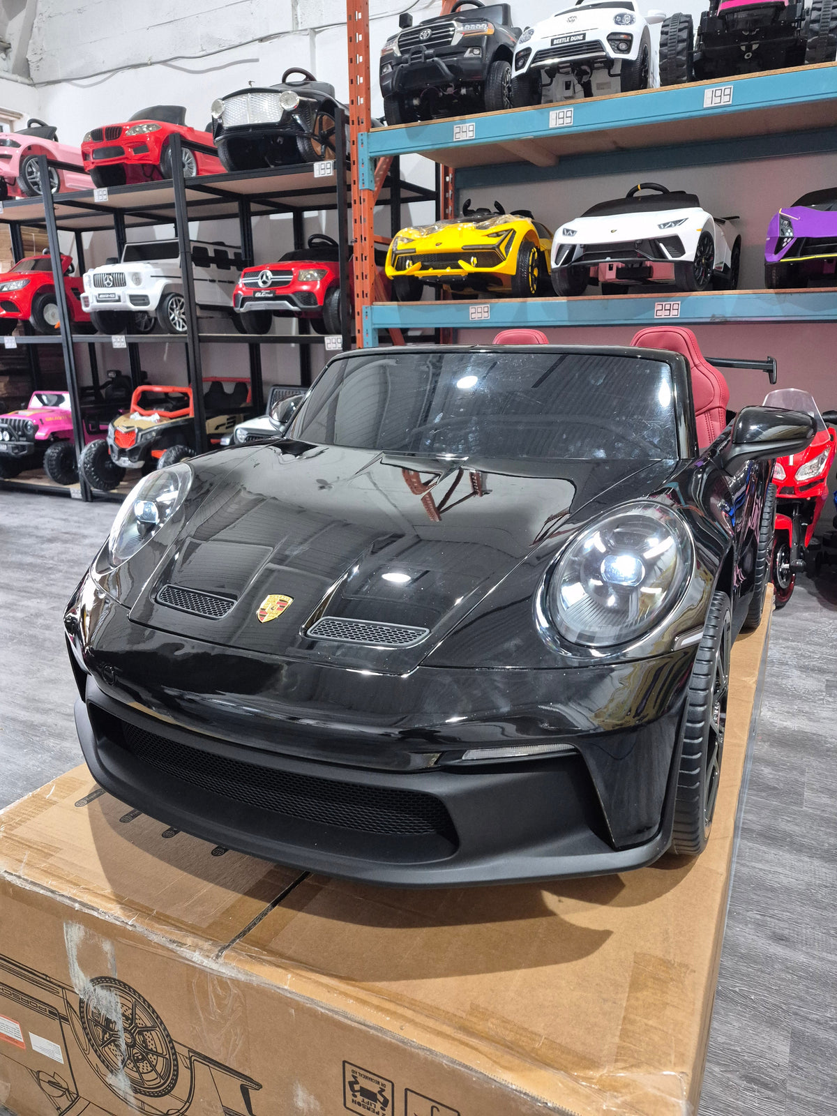 Voiture électrique 24V Porsche 911 GT3 biplace pour enfants 2026 - Nouveau moteur silencieux