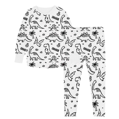 Dinosaur Colour-In Pyjama Set