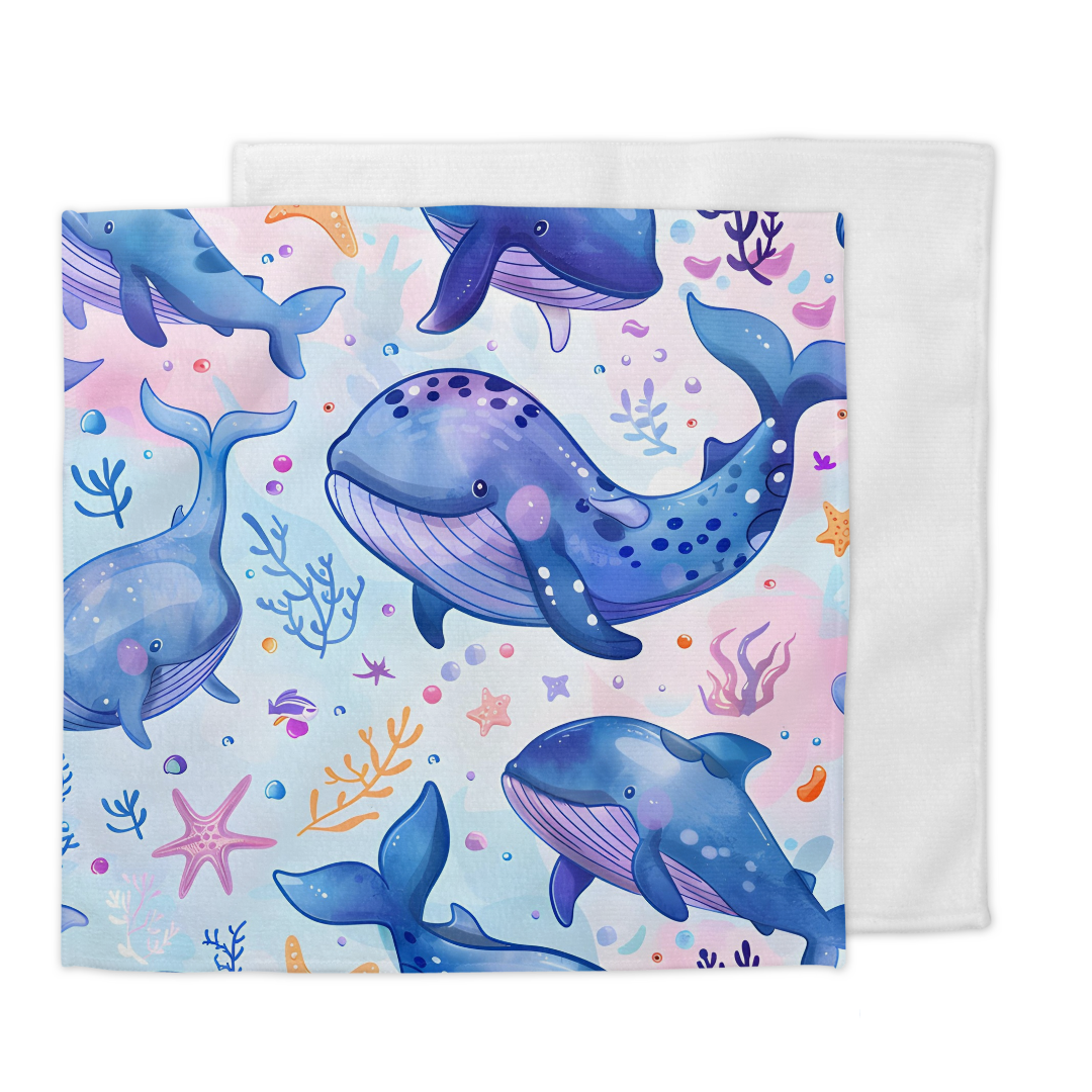 Gants de toilette baleine
