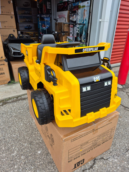 Camion benne électrique 12 V CAT pour enfants