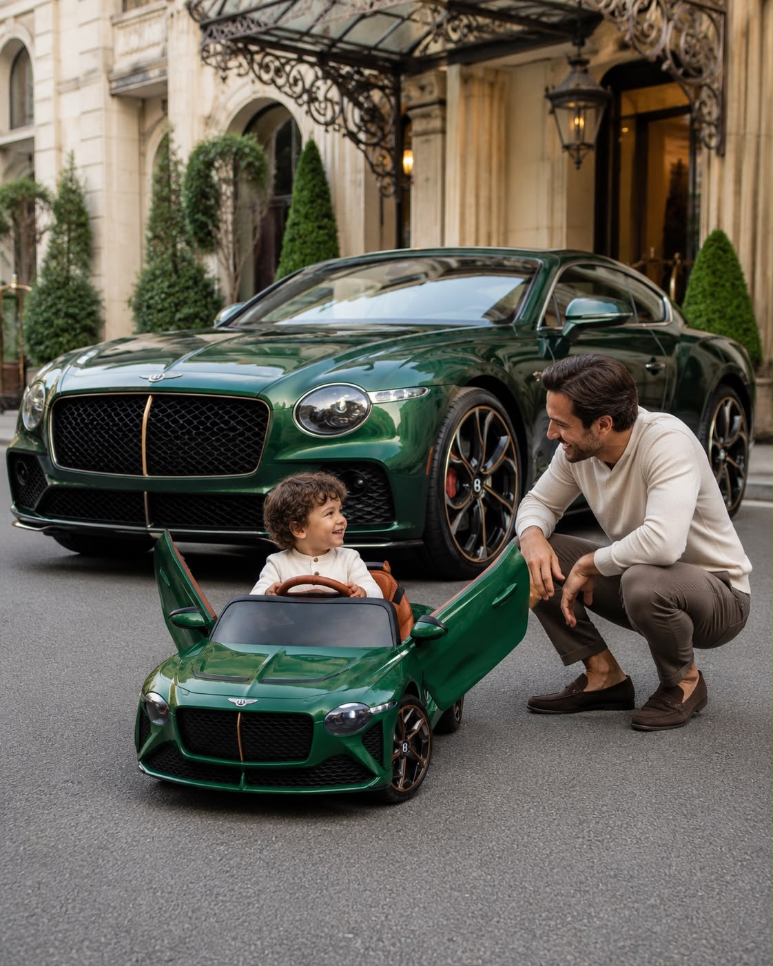Voiture électrique 12 V Bentley Bacalar 2026 pour enfants avec télécommande