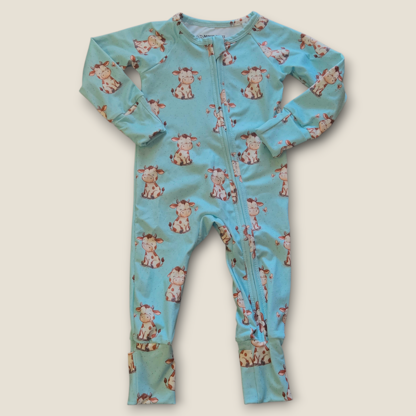 Pyjamas vaches marron