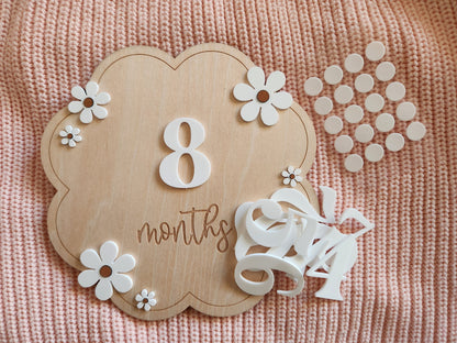 Milestone Disc Set - Floral