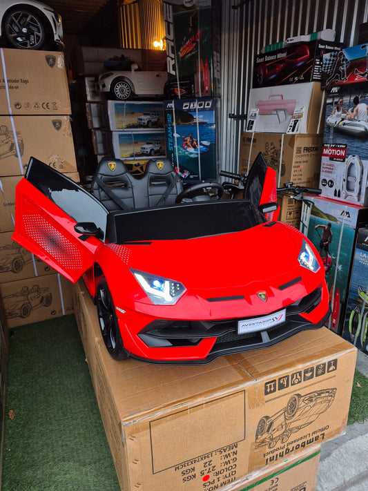 Lamborghini Aventador SVJ 24V XL 2 places pour enfants avec télécommande 2026