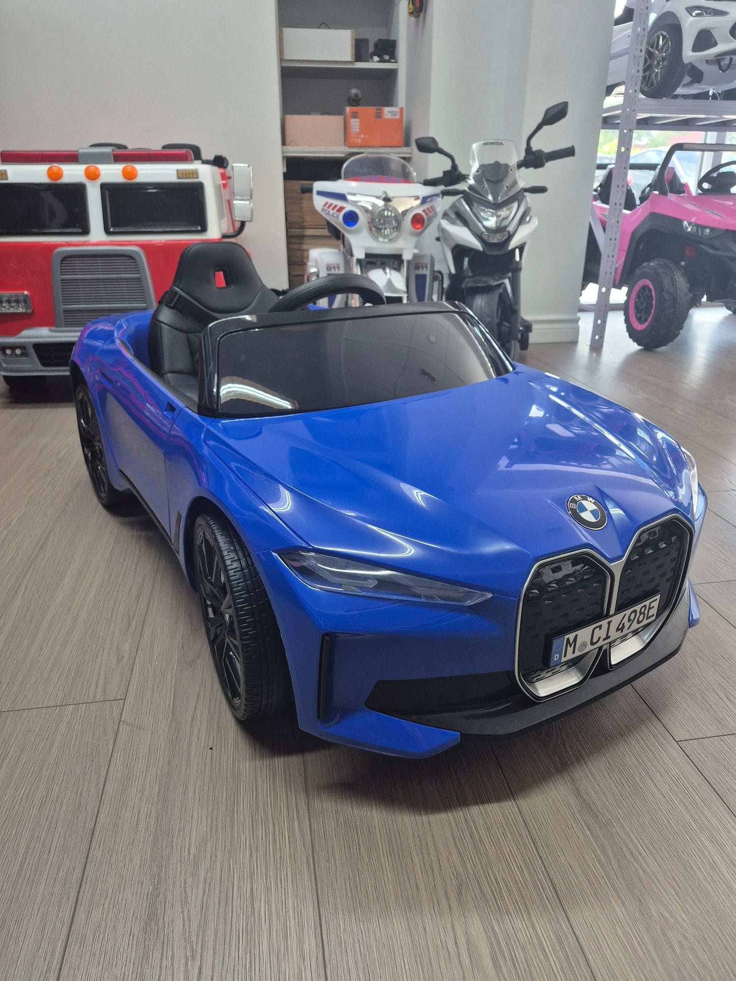2026 BMW I4 12V Kids Ride On Car DELUXE with Remote Control