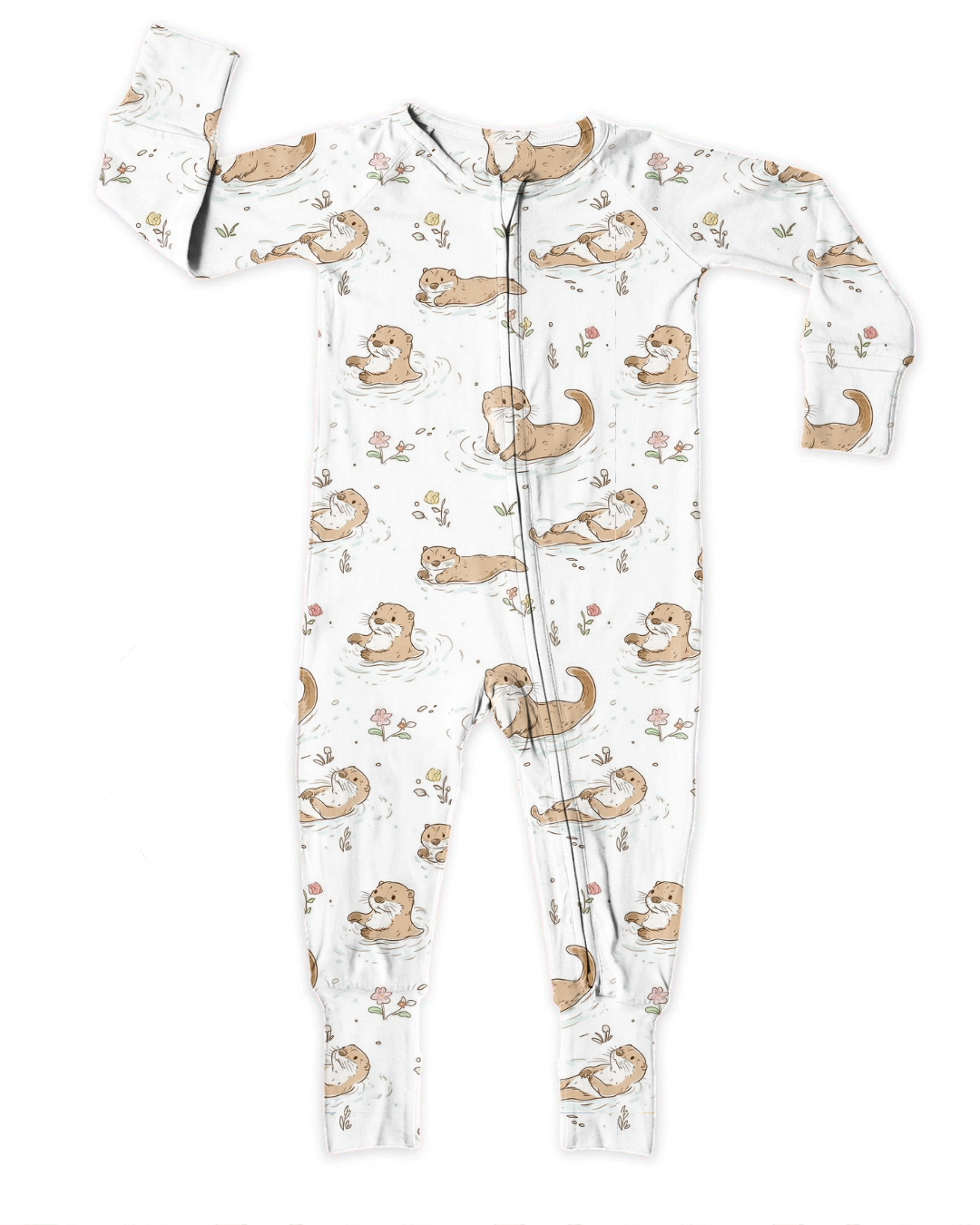 Pyjama loutres 0-24 mois