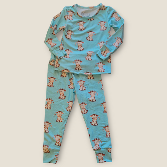 Pyjamas vaches brunes