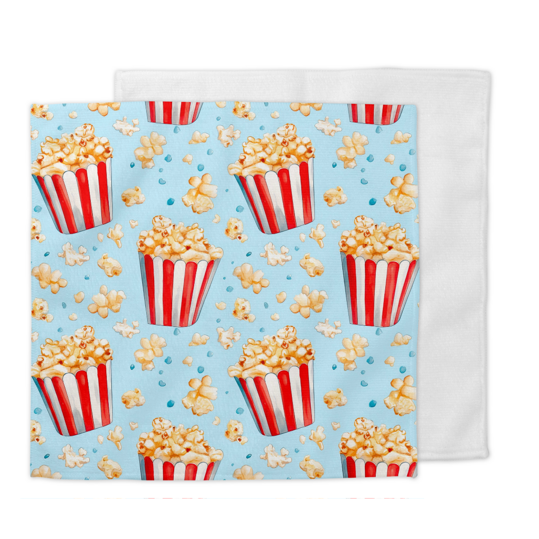 Gant de toilette pop-corn