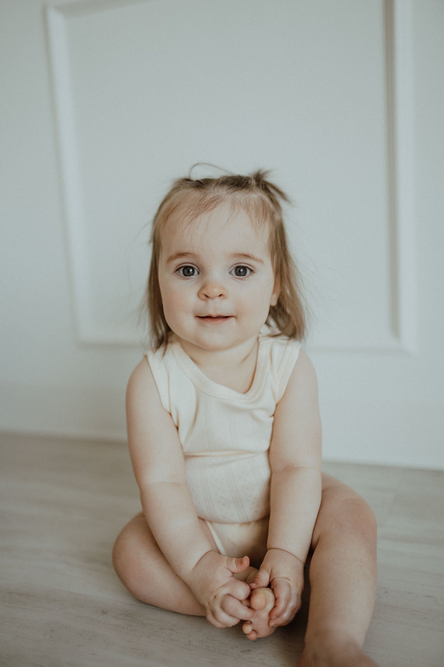 Pointelle Romper - Buttercream Yellow