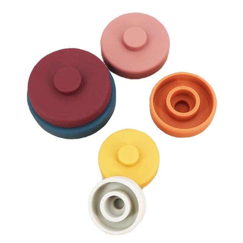 Empileur rond en silicone