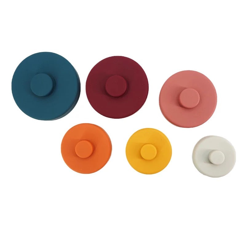 Empileur rond en silicone