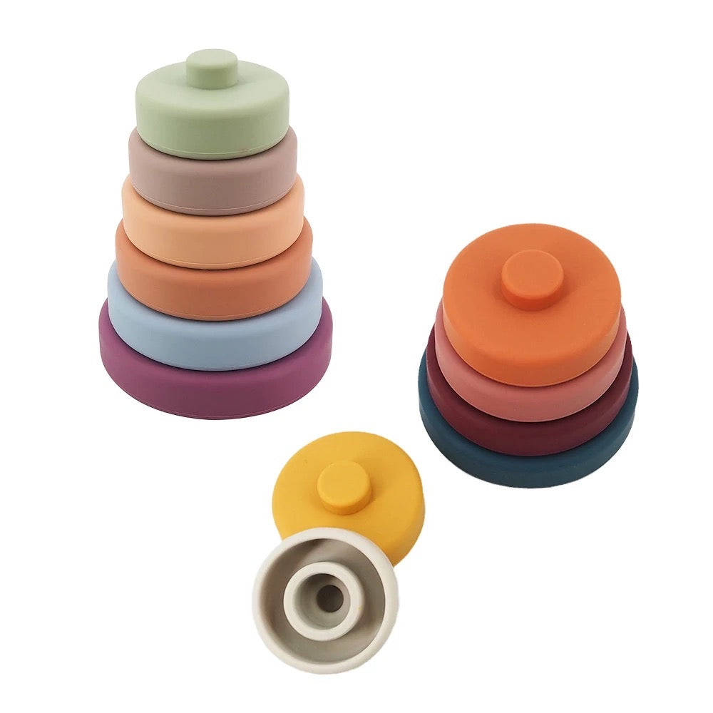 Empileur rond en silicone
