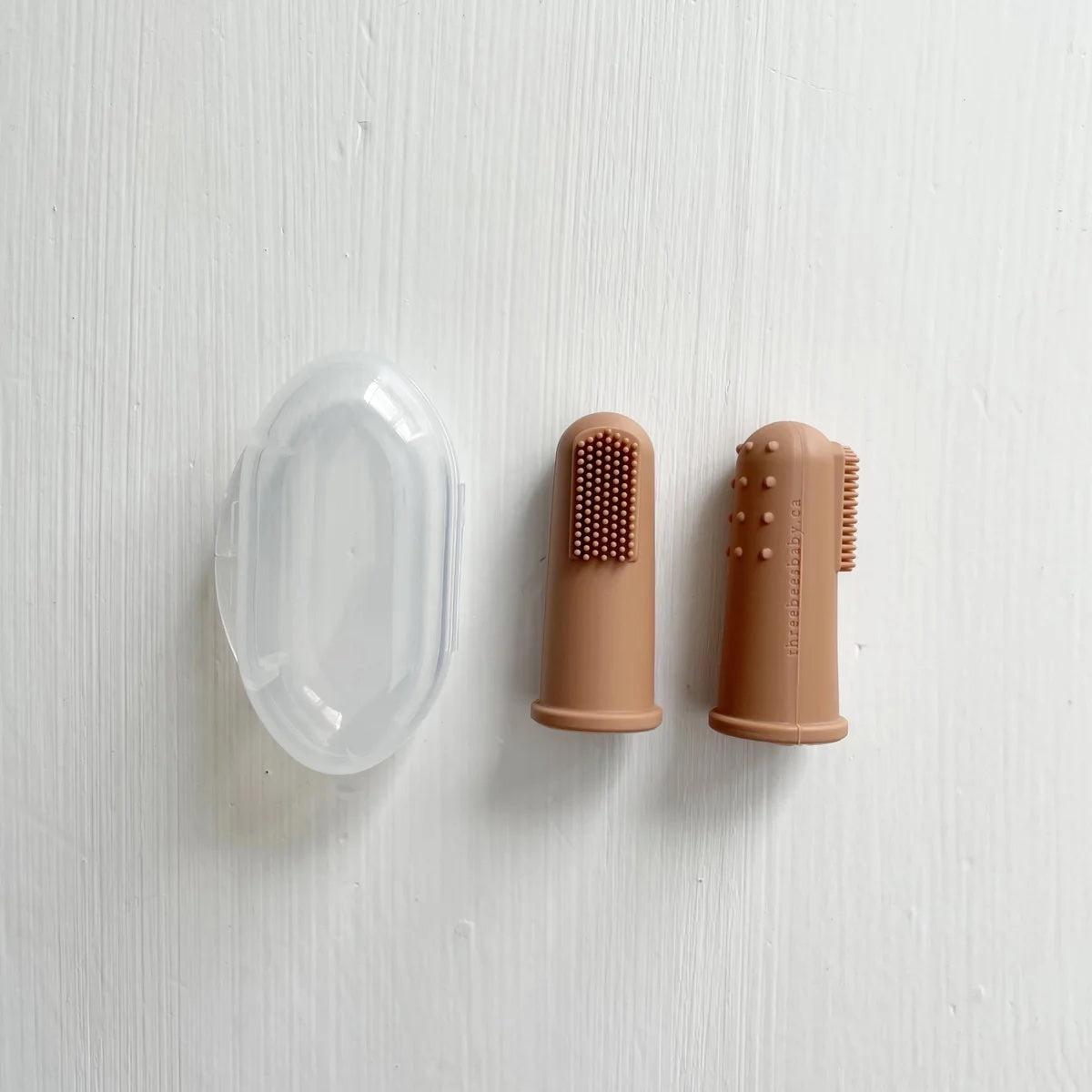 Brosse à dents de doigt en silicone (6 couleurs)