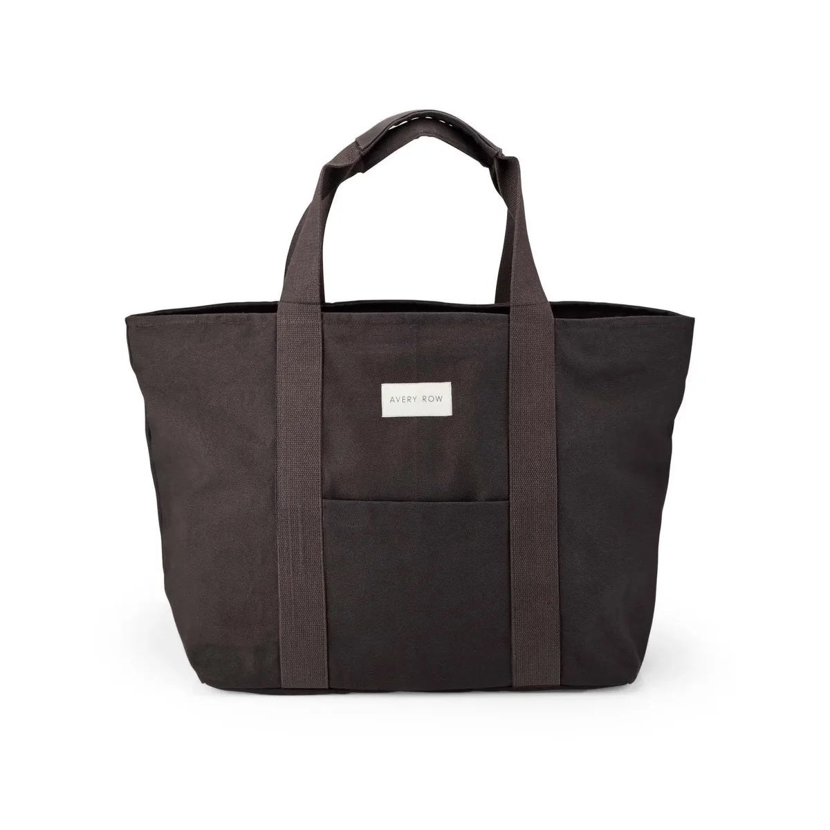 Sac fourre-tout en toile de coton biologique | Anthracite
