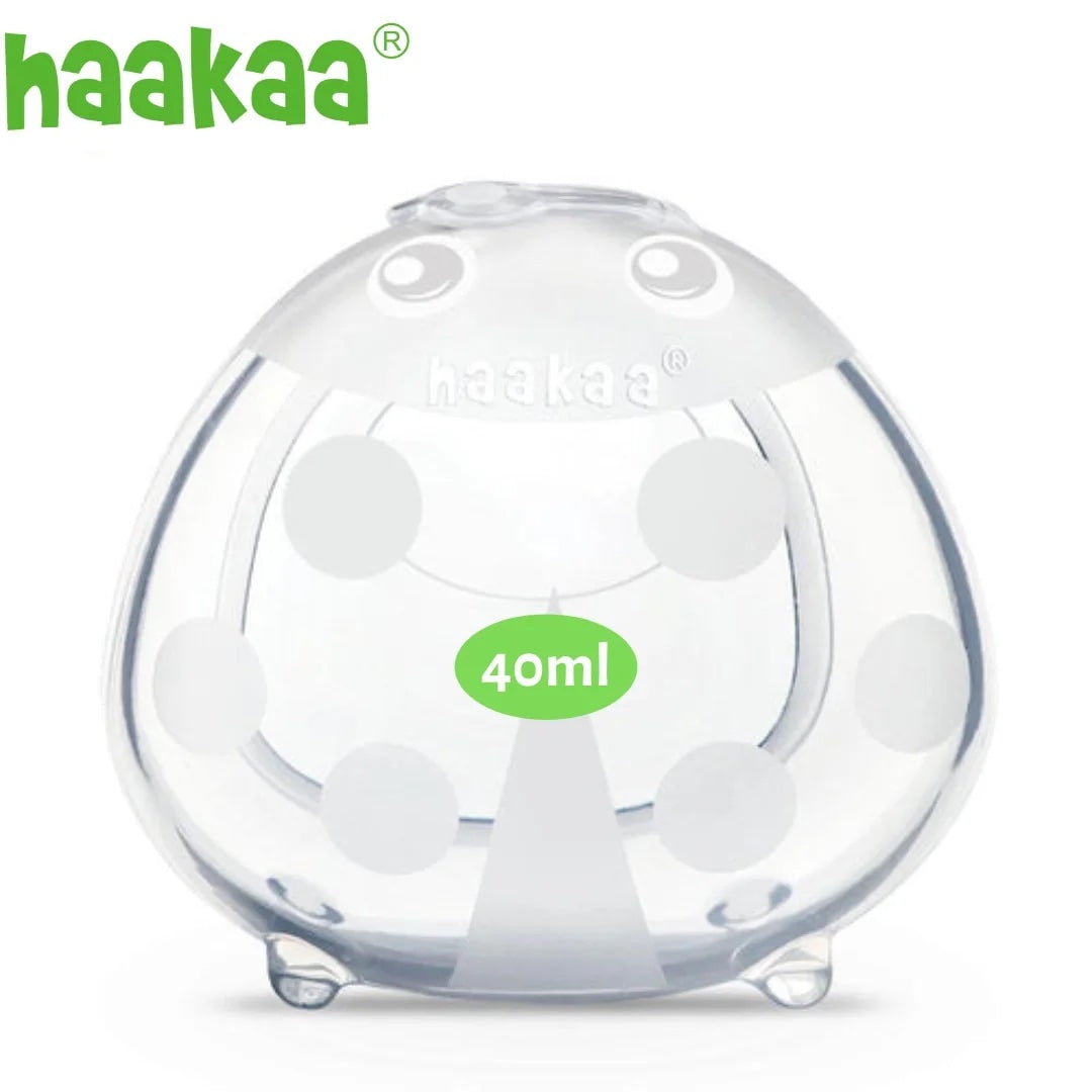 Haakaa Ladybug - Recueil de lait en silicone | 40 ml