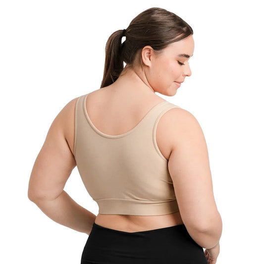 Organic Cotton Nursing & Sleep Bra | Beige