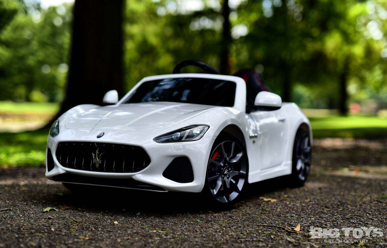 Voiture électrique Maserati Gran Cabrio 12V 2026 pour enfants avec télécommande, pour les 1-4 ans