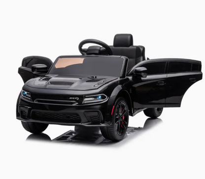 Voiture électrique 12 V Dodge Charger SRT Hellcat 2026 pour enfants avec télécommande