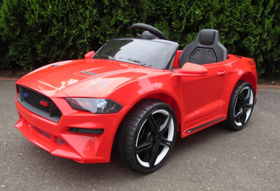 Voiture électrique pour enfants Ford Mustang Style 12V DELUXE 2026 avec télécommande