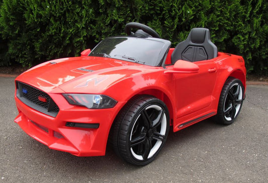 2026 Ford Mustang Style 12V DELUXE Kids Ride On Car With Remote Control