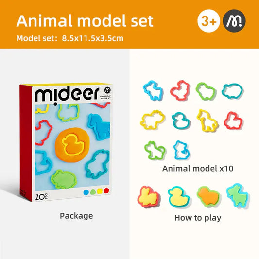 Animal Dough Embossing Cutter Set