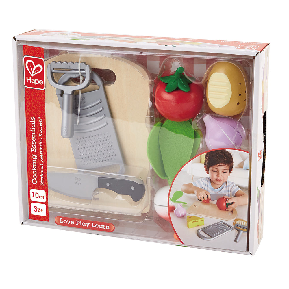 Hape Cooking Essentials Wooden Toy Set