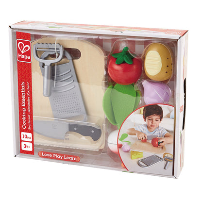 Hape Cooking Essentials Wooden Toy Set