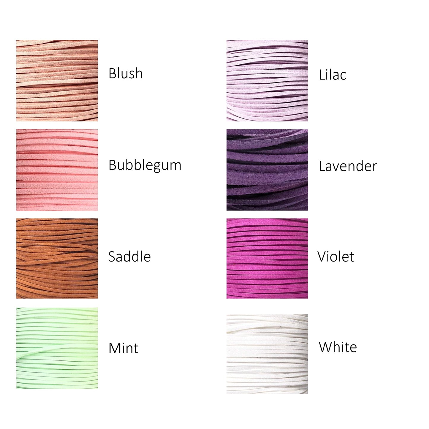 Itty Bitty Suede Bows – 14 Colours Available