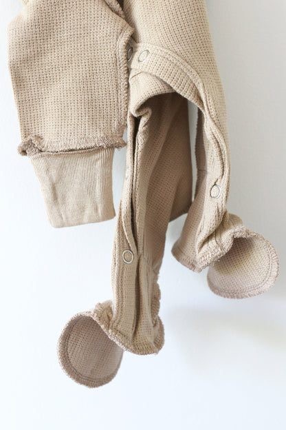 Bamboo Sleepsuit Taupe