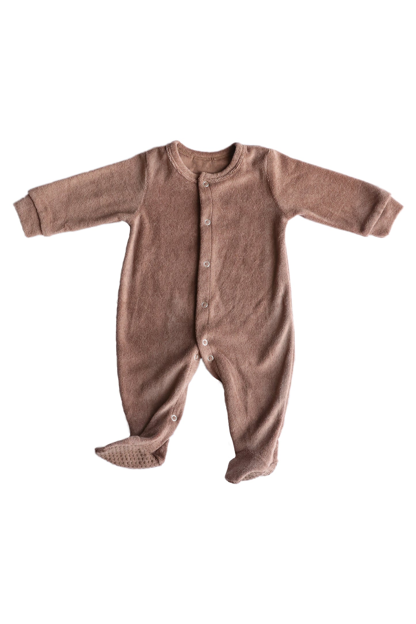 Terry Sleepsuit Mocha