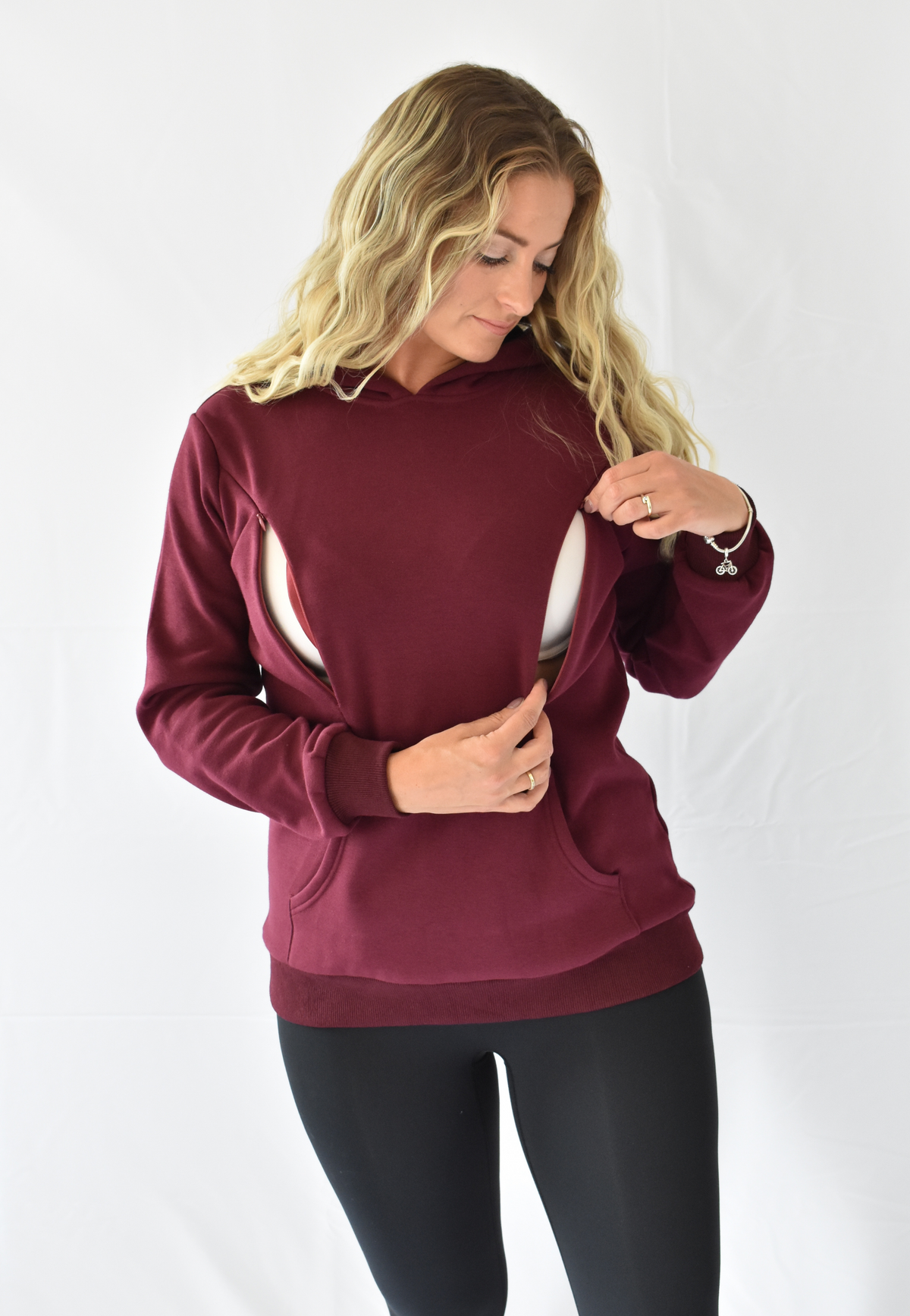 Jaydon Fleece-Lined Nursing Hoodie