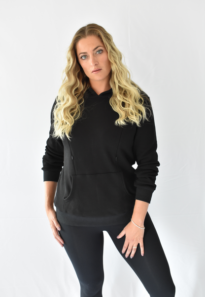Jaydon Fleece-Lined Nursing Hoodie