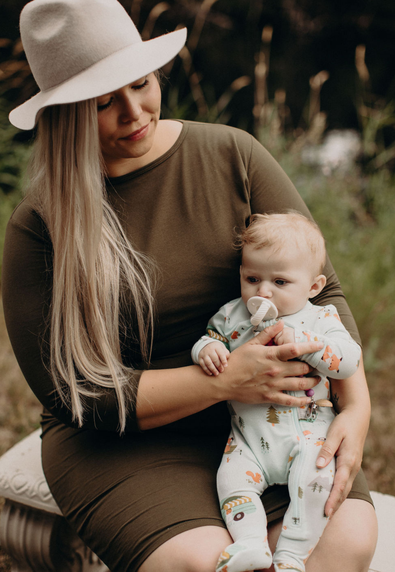 Taryn 3/4-Sleeve Maternity and Nursing Dress
