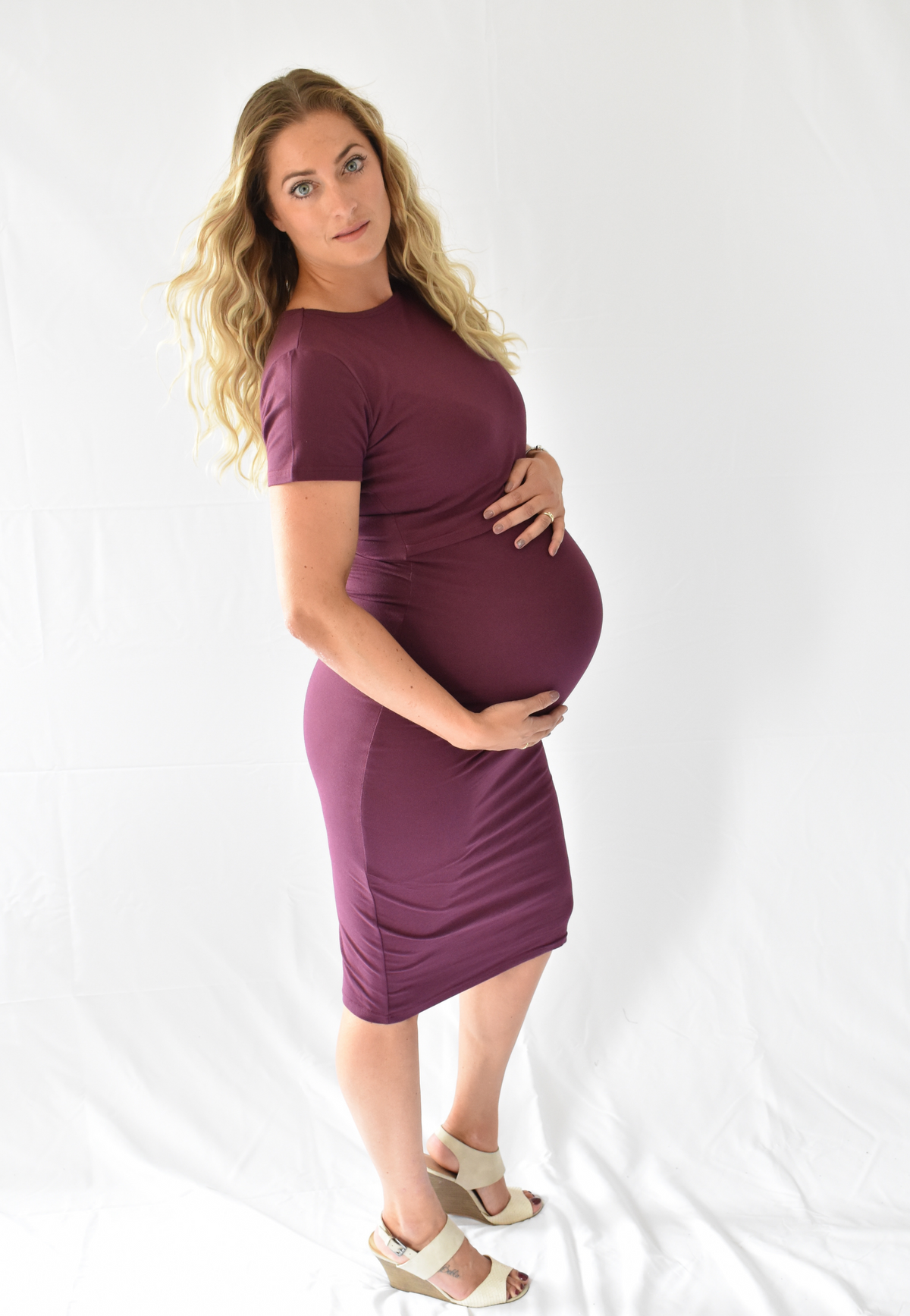 Terri Maternity and Nursing T-Shirt Dress