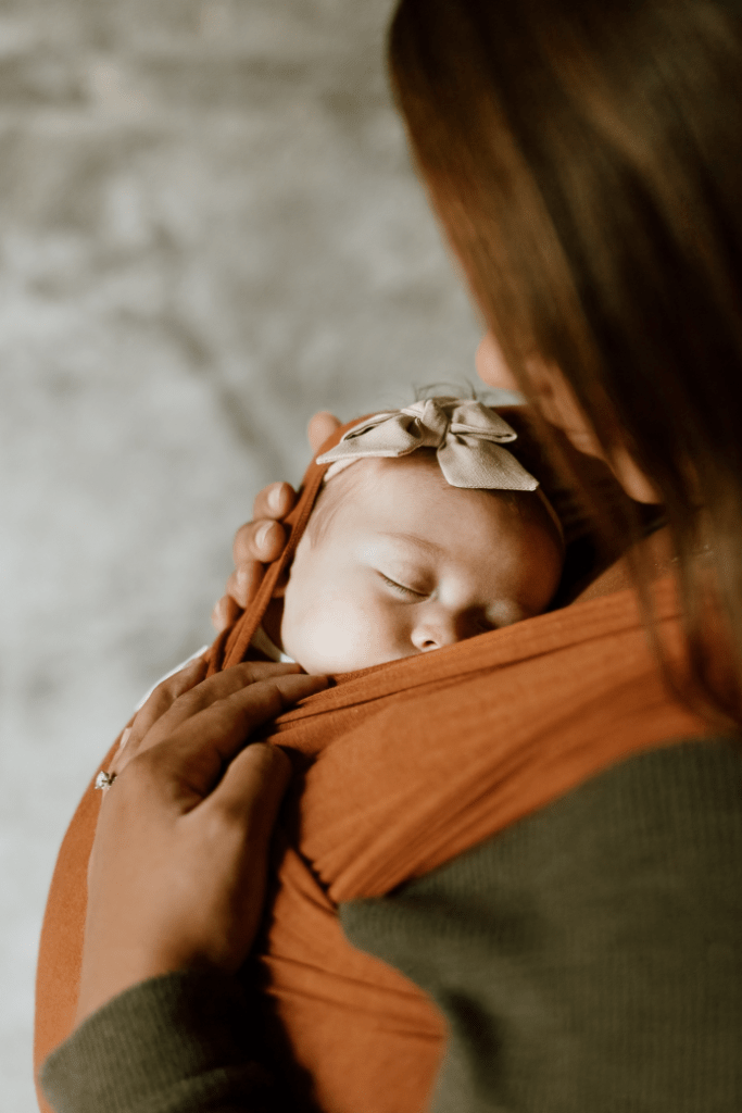 Beluga Wrap Baby Carrier – Campbell, Rust