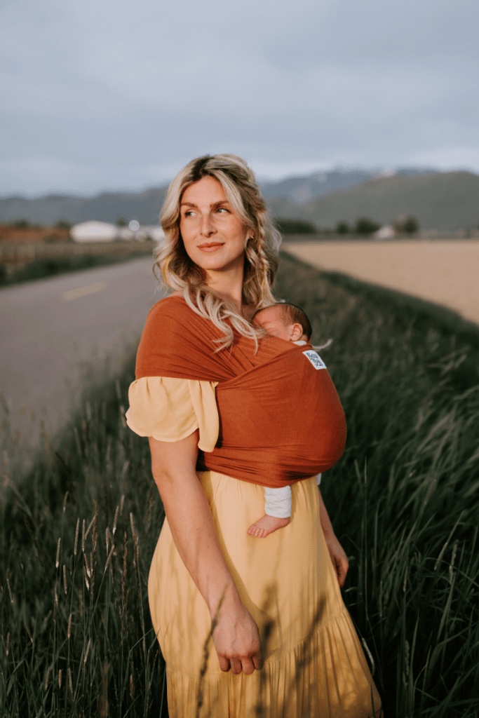 Beluga Wrap Baby Carrier – Campbell, Rust