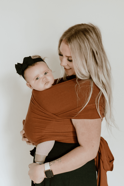 Beluga Wrap Baby Carrier – Campbell, Rust