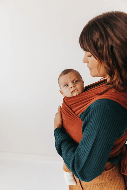 Beluga Wrap Baby Carrier – Chestnut, Copper