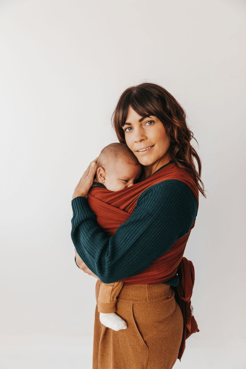 Beluga Wrap Baby Carrier – Chestnut, Copper