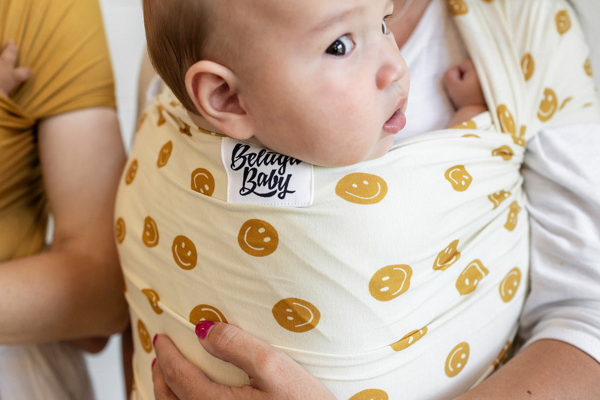 Écharpe de portage Beluga Wrap – Happy Days