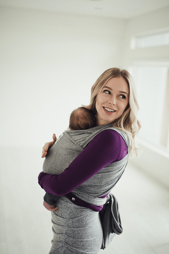 Beluga Wrap Baby Carrier – McKenzie, Grey Heather