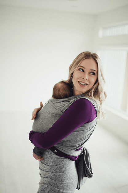Beluga Wrap Baby Carrier – McKenzie, Grey Heather