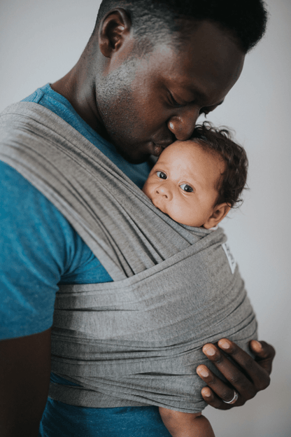 Beluga Wrap Baby Carrier – McKenzie, Grey Heather