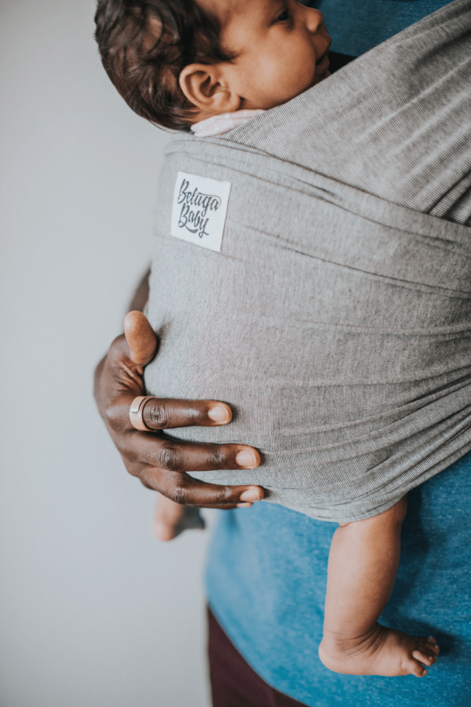 Beluga Wrap Baby Carrier – McKenzie, Grey Heather